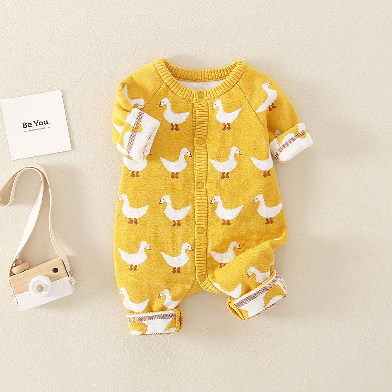 Why Your Baby Needs the Double-layer Baby Knitted Romper